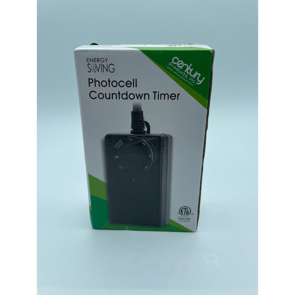 BN-LINK Outdoor 24-Hour Timer With Photocell Light Sensor, Water Resistant Photo